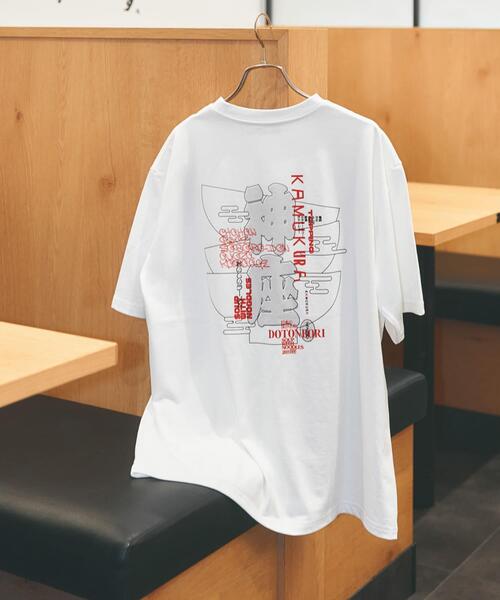Collaboration URBAN RESEARCH(コラボレーションアーバンリサーチ)の「KAMUKURA×UR T-SHIRTS Bowls(Tシャツ/カットソー・メンズ・ホワイト/チャコールグレー/ホワイト系その他/レッド/ブラウン・LARGE/MEDIUM/SMALL)」の13枚目の写真