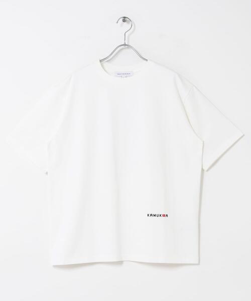 Collaboration URBAN RESEARCH(コラボレーションアーバンリサーチ)の「KAMUKURA×UR T-SHIRTS Bowls(Tシャツ/カットソー・メンズ・ホワイト/チャコールグレー/ホワイト系その他/レッド/ブラウン・LARGE/MEDIUM/SMALL)」の14枚目の写真