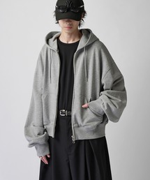 Neucon（ニューコン）の「【Neucon】VOLUME DOUBLE ZIP HOODIE / ボリュームダブルジップスウェットパーカー / セットアップ対応（パーカー）」