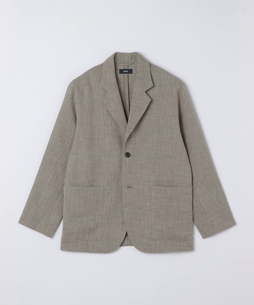 SHIPS(シップス)の「Comfy Line ジャケット(テーラードジャケット・メンズ・チャコールグレー/ベージュ/ネイビー・SMALL/X-LARGE/LARGE/MEDIUM)」の12枚目の写真