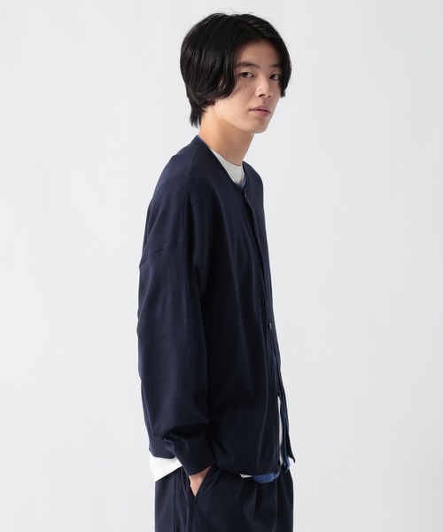 GEORGE'S(ジョージズ)の「レイヤードニットカーデ(カーディガン/ボレロ・メンズ・ネイビー/ブラウン系その他・FREE)」の18枚目の写真