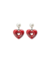 LOTSYOU（ロッツユー）の「lotsyou_Heart Candy Earring Red（ピアス（両耳用））」