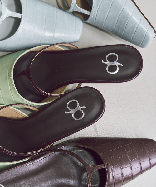 GRISE(グリーズ)の「《WEB+一部店舗限定》BOBMARY×GRISE3.5cmTストラップミュール(パンプス・レディース・モスグリーン/ブルー系その他/ブラウン・MEDIUM/X-LARGE/LARGE/SMALL)」の20枚目の写真