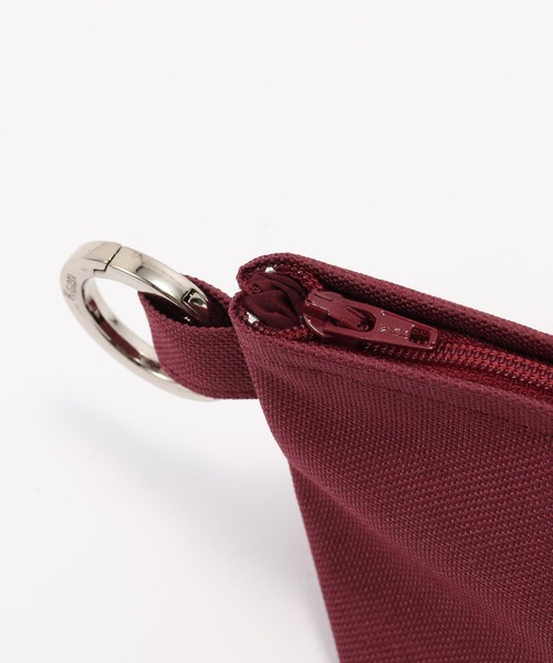 IENA LA BOUCLE(イエナラブークル)の「《撥水》KAAN カーン MINI LANYARD ポーチ K-MPOSW-AZU(クラッチバッグ・レディース・ベージュ/レッド・FREE)」の10枚目の写真