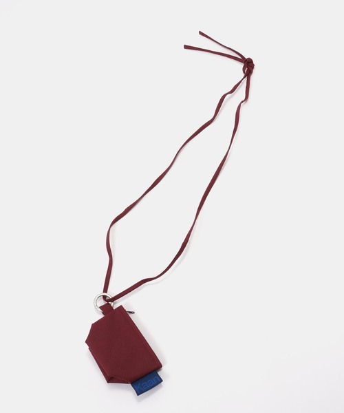 IENA LA BOUCLE(イエナラブークル)の「《撥水》KAAN カーン MINI LANYARD ポーチ K-MPOSW-AZU(クラッチバッグ・レディース・ベージュ/レッド・FREE)」の11枚目の写真