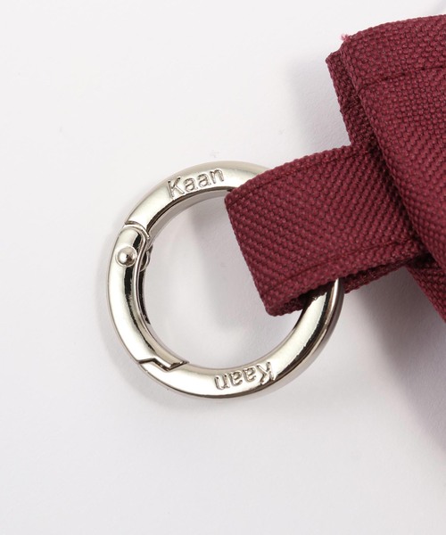 IENA LA BOUCLE(イエナラブークル)の「《撥水》KAAN カーン MINI LANYARD ポーチ K-MPOSW-AZU(クラッチバッグ・レディース・ベージュ/レッド・FREE)」の12枚目の写真