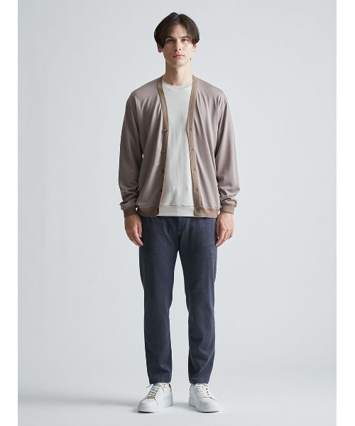 AOURE（アウール）の「WEGNER WJ CD（カーディガン/ボレロ・メンズ・ダークネイビー/キャメル/グレー・MEDIUM/LARGE）」の5枚目の写真