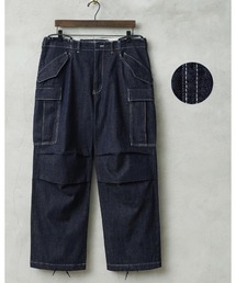 WAIPER.inc 米軍 M-65 カーゴパンツ KURABO DENIM【WP1173】
