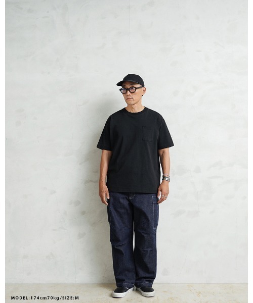 WAIPER.inc(ワイパーインク)の「WAIPER.inc 米軍 M-65 カーゴパンツ KURABO DENIM【WP1173】(デニムパンツ・メンズ・ネイビー/ネイビー×ホワイト・L/M/S/XL)」の12枚目の写真