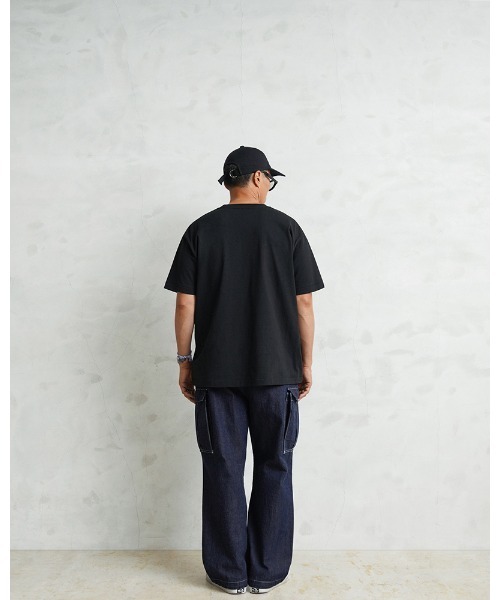 WAIPER.inc(ワイパーインク)の「WAIPER.inc 米軍 M-65 カーゴパンツ KURABO DENIM【WP1173】(デニムパンツ・メンズ・ネイビー/ネイビー×ホワイト・L/M/S/XL)」の14枚目の写真