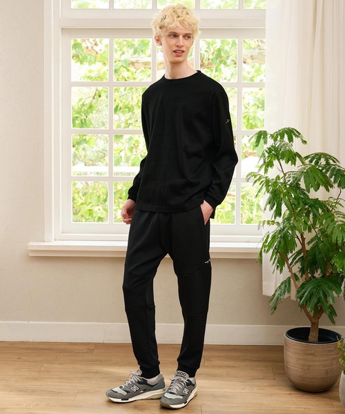 CALL&RESPONSE（コールアンドレスポンス）の「mlt5768- 長袖PO ﾏｲｸﾛｹｰﾌﾞﾙﾆｯﾄｿｰ(264-1321-03)（Tシャツ/カットソー・メンズ・ブラック/グレイッシュベージュ・5/4/2）」の10枚目の写真