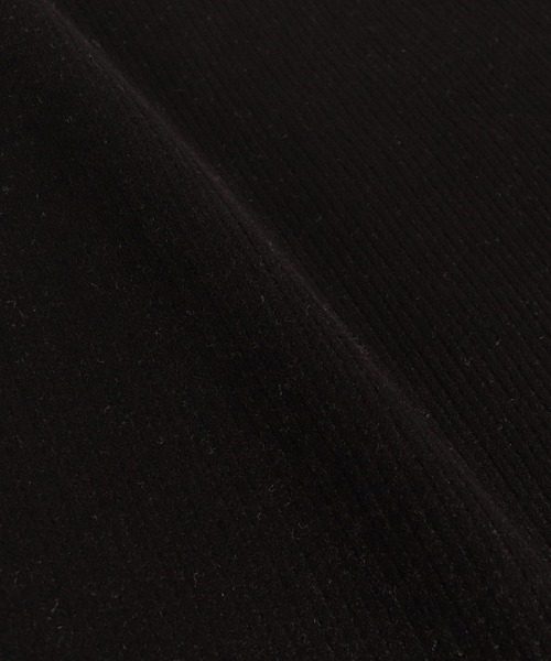 CALL&RESPONSE（コールアンドレスポンス）の「mlt5768- 長袖PO ﾏｲｸﾛｹｰﾌﾞﾙﾆｯﾄｿｰ(264-1321-03)（Tシャツ/カットソー・メンズ・ブラック/グレイッシュベージュ・5/4/2）」の19枚目の写真