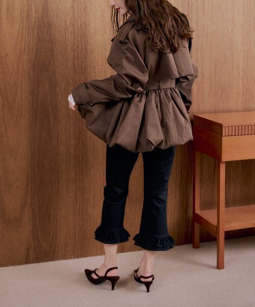 Chico（チコ）の「【SALON by Chico】リボンデザインミュール（パンプス・レディース・ブラウン/ブラック・LARGE/MEDIUM/SMALL）」の10枚目の写真