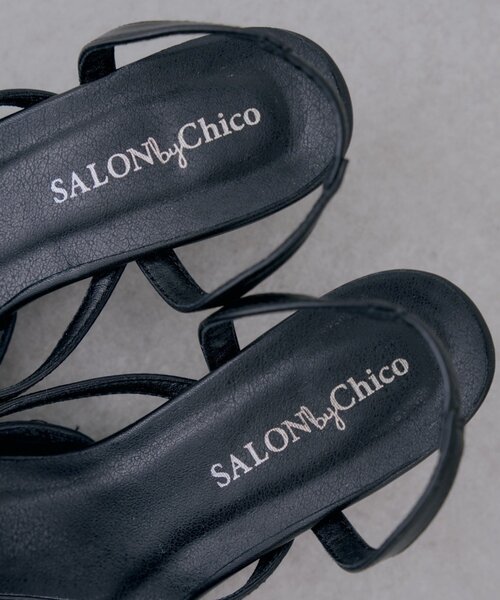 Chico（チコ）の「【SALON by Chico】リボンデザインミュール（パンプス・レディース・ブラウン/ブラック・LARGE/MEDIUM/SMALL）」の16枚目の写真