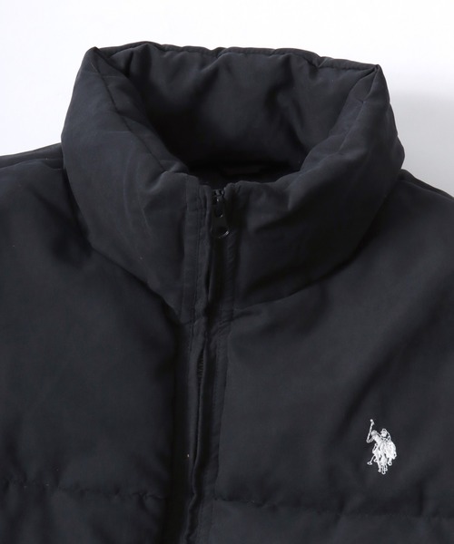 U.S. POLO ASSN.（ユーエスポロアッスン）の「U.S. POLO ASSN./ユーエスポロアッスン Puffer Jacket/オーバーサイズ 中綿 ファイバーダウン ショート丈 パファージャケット/レディース メンズ（ダウンジャケット/コート・メンズ・ブラック/ライトブラウン/カーキ・M/L/LL）」の16枚目の写真