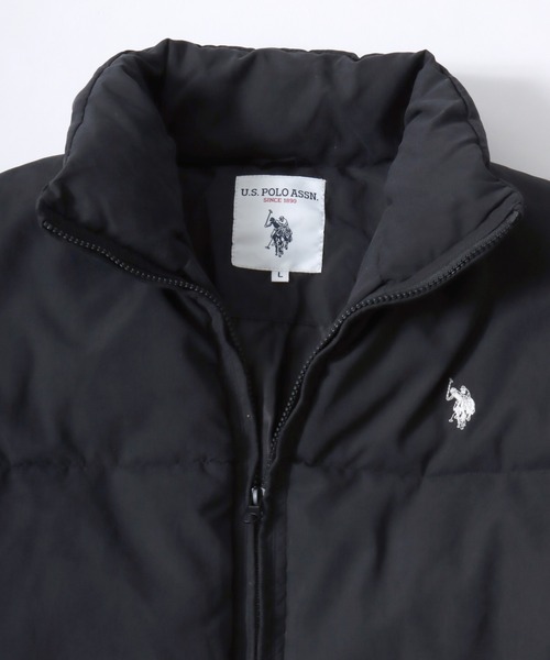 U.S. POLO ASSN.（ユーエスポロアッスン）の「U.S. POLO ASSN./ユーエスポロアッスン Puffer Jacket/オーバーサイズ 中綿 ファイバーダウン ショート丈 パファージャケット/レディース メンズ（ダウンジャケット/コート・メンズ・ブラック/ライトブラウン/カーキ・M/L/LL）」の17枚目の写真