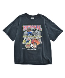 【USED】Y2K GILDAN “NATIONAL Bikers Round Up” バイク Tシャツ