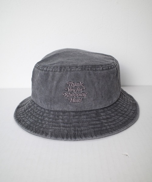 FRUIT OF THE LOOM(フルーツオブザルーム)の「【es】【FRUIT OF THE LOOM】Pigment BUCKET HAT(ハット・メンズ・ブラック/ブラウン/アイボリー/インディゴブルー/ベージュ・FREE)」の2枚目の写真