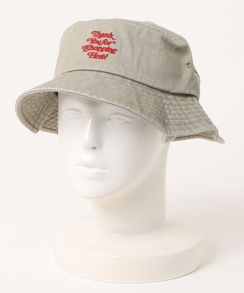 FRUIT OF THE LOOM(フルーツオブザルーム)の「【es】【FRUIT OF THE LOOM】Pigment BUCKET HAT(ハット・メンズ・ブラック/ブラウン/アイボリー/インディゴブルー/ベージュ・FREE)」の15枚目の写真