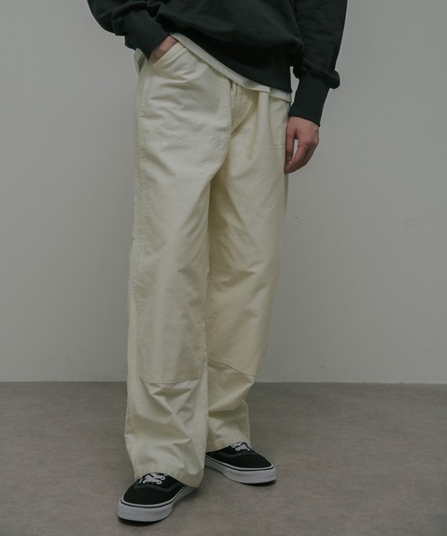URBAN RESEARCH DOORS(アーバンリサーチドアーズ)の「Moleskin DoubleKnee Pants(その他パンツ・メンズ・ホワイト/ネイビー・LARGE/MEDIUM)」の3枚目の写真