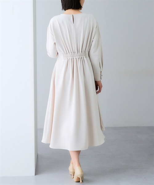 7days Life Styling(セブンデイズライフスタイリング)の「【選べる2タイプ】ダブルクロスウエスト切替ワンピース(ワンピース・レディース・ベージュ系/ブラック系/ネイビー系/ブラック/ベージュ/ネイビー・S/M/L/LL)」の20枚目の写真