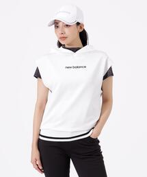 【new balance golf】スリーブレス ニット フーディー (WOMENS)