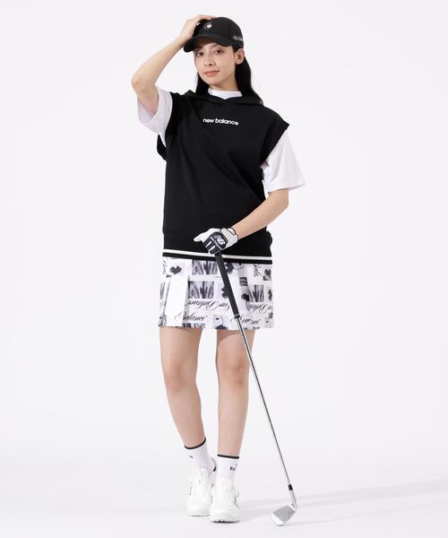 New Balance Golf(ニューバランスゴルフ)の「【new balance golf】スリーブレス ニット フーディー (WOMENS)(ニット/セーター・レディース・ブラック/グリーン系その他/ホワイト・SMALL/MEDIUM/LARGE)」の16枚目の写真