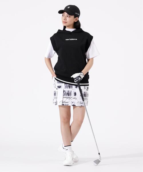 New Balance Golf(ニューバランスゴルフ)の「【new balance golf】スリーブレス ニット フーディー (WOMENS)(ニット/セーター・レディース・ブラック/グリーン系その他/ホワイト・SMALL/MEDIUM/LARGE)」の17枚目の写真