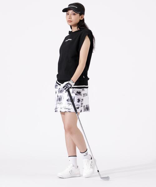 New Balance Golf(ニューバランスゴルフ)の「【new balance golf】スリーブレス ニット フーディー (WOMENS)(ニット/セーター・レディース・ブラック/グリーン系その他/ホワイト・SMALL/MEDIUM/LARGE)」の18枚目の写真