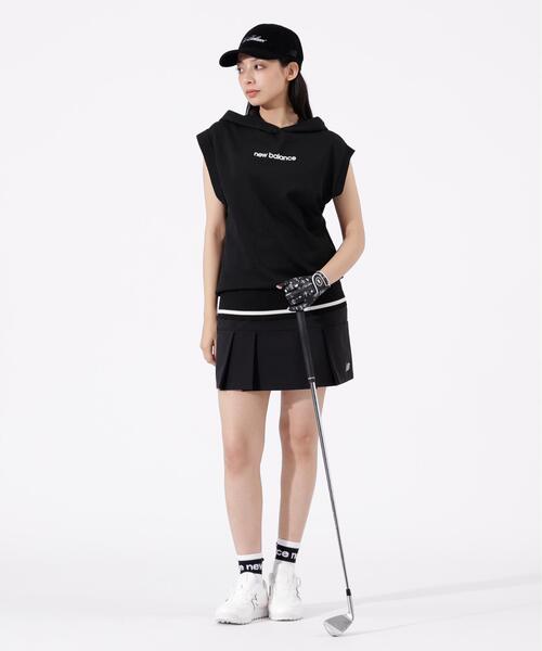 New Balance Golf(ニューバランスゴルフ)の「【new balance golf】スリーブレス ニット フーディー (WOMENS)(ニット/セーター・レディース・ブラック/グリーン系その他/ホワイト・SMALL/MEDIUM/LARGE)」の19枚目の写真