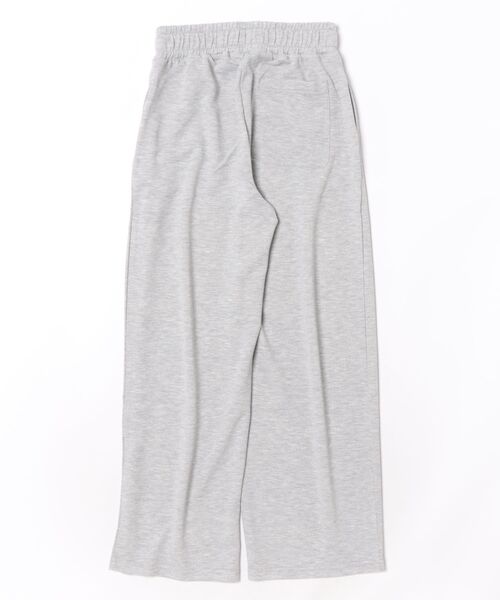 mellomela.(メロメラ)の「ダブルフェイススウェットワイドパンツ(スウェットパンツ・レディース・杢グレー/ブラック・M)」の18枚目の写真