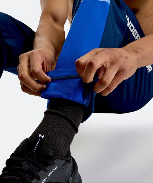 UNDER ARMOUR（アンダーアーマー）の「UAブラッシュドウーブン パンツ（トレーニング/メンズ）（その他パンツ・メンズ・ネイビー・XL/M/S/L/3XL/2XL）」の8枚目の写真