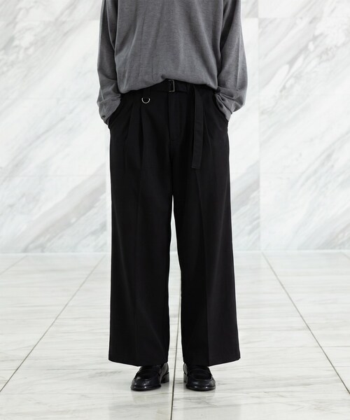 Dickies(ディッキーズ)の「【別注】Dickies(R)ベルテッドパンツ(その他パンツ・メンズ・ブラウン系その他/ブラック・03/02)」の7枚目の写真