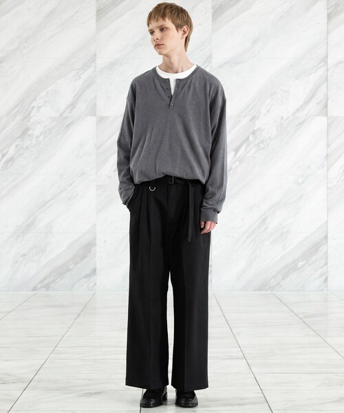 Dickies(ディッキーズ)の「【別注】Dickies(R)ベルテッドパンツ(その他パンツ・メンズ・ブラウン系その他/ブラック・03/02)」の9枚目の写真