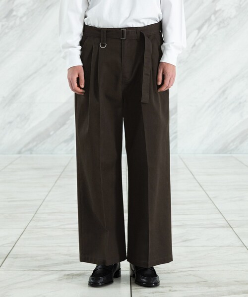 Dickies(ディッキーズ)の「【別注】Dickies(R)ベルテッドパンツ(その他パンツ・メンズ・ブラウン系その他/ブラック・03/02)」の10枚目の写真