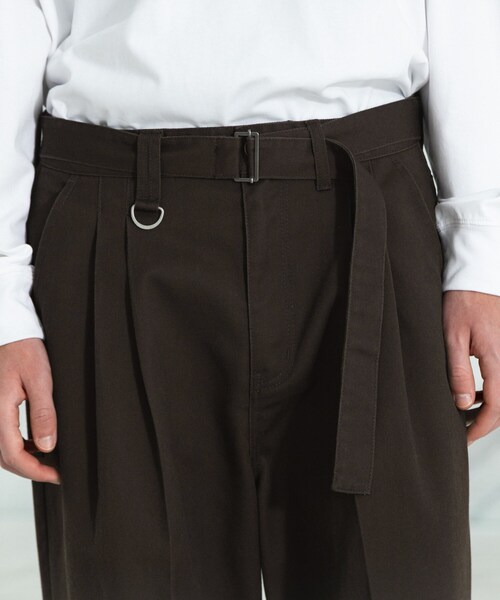 Dickies(ディッキーズ)の「【別注】Dickies(R)ベルテッドパンツ(その他パンツ・メンズ・ブラウン系その他/ブラック・03/02)」の13枚目の写真