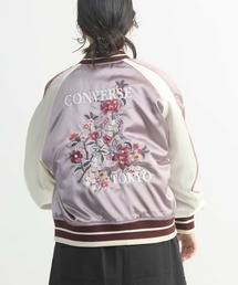 FLOWER EMBROIDERY SOUVENIR JACKET