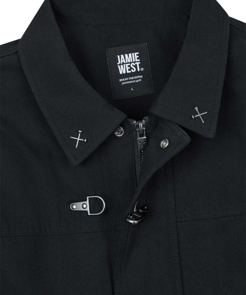 JAMIE WEST(ジェイミーウエスト)の「PRIMALOFT ファイアーマンジャケット(ブラック)(デニムジャケット・レディース・その他・MEDIUM/LARGE/X-LARGE)」の6枚目の写真
