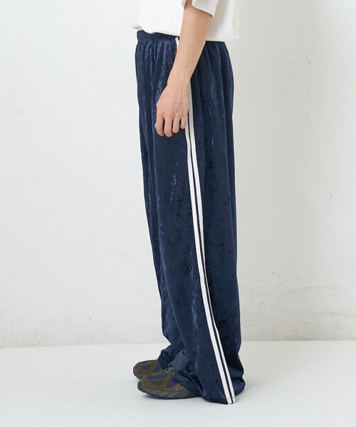 etsinta(エシンタ)の「【etsinta】リメイクベロアジャージーパンツ(その他パンツ・レディース・ネイビー/ピンク・ONE SIZE)」の20枚目の写真