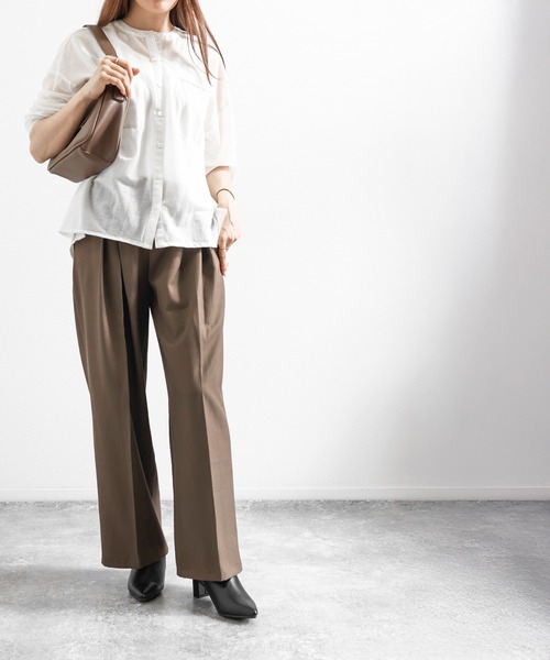 SOROTTO(ソロット)の「ポインテッドトゥブーティー(パンプス・レディース・アイボリー/ブラウン/ブラック・M/S/LL/L/3L)」の8枚目の写真