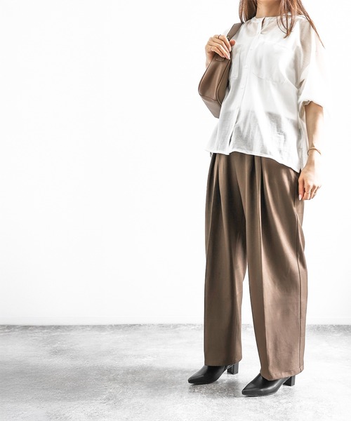 SOROTTO(ソロット)の「ポインテッドトゥブーティー(パンプス・レディース・アイボリー/ブラウン/ブラック・M/S/LL/L/3L)」の9枚目の写真