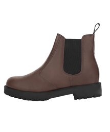 DIFFERSHOE（ディファーシュー）の「メンズ DPPR シークレット チェルシーブーツ 7CM ブラウン（ブーツ）」