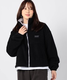 【DISCUS】別注 フリース　スタンドカラージャケット