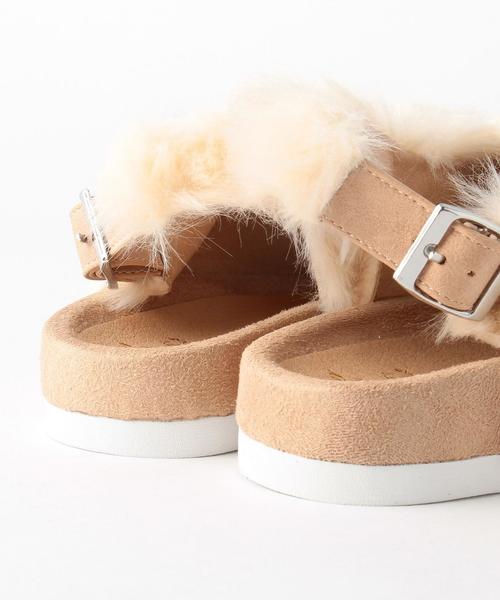 Another Edition（アナザーエディション）の「Another Edition×CASSELINI フェイクファーサンダル/ AE×CASSELINI FUR SNDL◆（サンダル・レディース・オフホワイト/ブラウン/コバルトブルー/ブラック・23.0cm/23.5cm/24.0cm）」の16枚目の写真