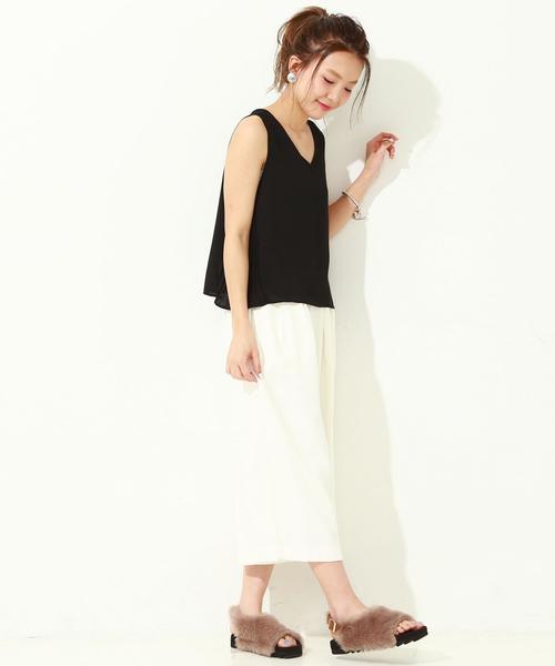 Another Edition（アナザーエディション）の「Another Edition×CASSELINI フェイクファーサンダル/ AE×CASSELINI FUR SNDL◆（サンダル・レディース・オフホワイト/ブラウン/コバルトブルー/ブラック・23.0cm/23.5cm/24.0cm）」の11枚目の写真