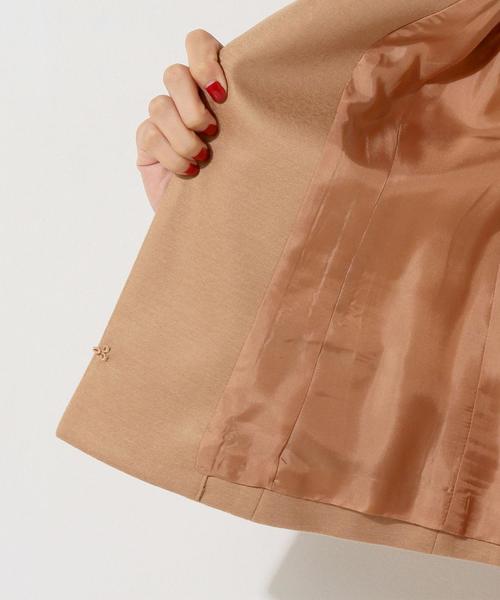 UNITED ARROWS（ユナイテッドアローズ）の「○UBBT W SMOOTH ノーカラー ジャケット◆（ノーカラージャケット・レディース・ネイビー/ライトグレー/ベージュ・40/36/38）」の16枚目の写真