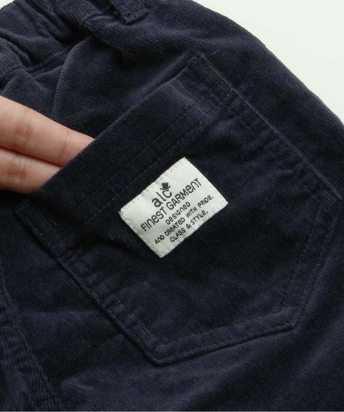 apres les cours（アプレレクール）の「ストレッチコール天パンツ(10分丈)（その他パンツ・キッズ・ネイビー/ブラウン/オレンジ/カーキ・140/110/130/80/120/100/90）」の10枚目の写真