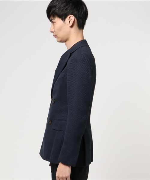 サイズ 48 Belvest ベルベスト テーラードジャケット ピークドラペル BELVEST（ベルベスト）の「Belvest ピークドラペル ダブル