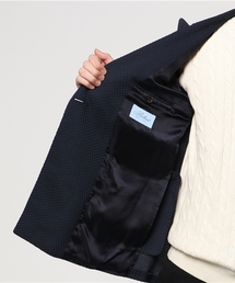 極美品✨️現行 ベルベスト ダブルブレストジャケット ピークドラペル 4B 44 BELVEST（ベルベスト）の「Belvest ピークドラペル ダブル