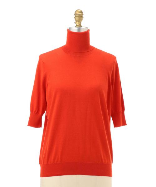 Drawer（ドゥロワー）の「Drawer 18ゲージ タートルネックニット